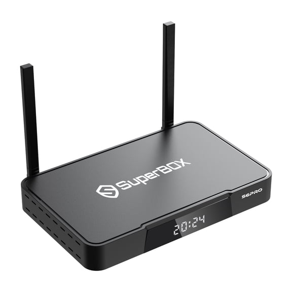 SuperBox  S6 PRO 4 g 32g  Remote Control with Voice Control easy to setup
