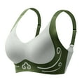 thumbnail image 3 of AVTOIFY Womens Plus Size Bras, Wireless Bras for Women, Women's Color Block Seamless, no, Supportive,-Shock Sports Fixed Bra, 3 of 4