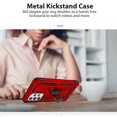 thumbnail image 3 of CoverON For Samsung Galaxy A53 5G Case, Ring Kickstand Rugged Phone Cover Magnetic Car Mount Compatible - Red, 3 of 8