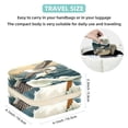 thumbnail image 5 of Sea Mew Travel Portable Square Jewelry Boxes Display Case - Travel Organizer for Girls and Women, 5 of 6