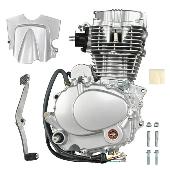 250cc 4-Stroke Engine Motor, 5-Speed Manual Transmission For ATV Dirt Bike, Engine 250 Vertical Engine Motor - Single Cylinder