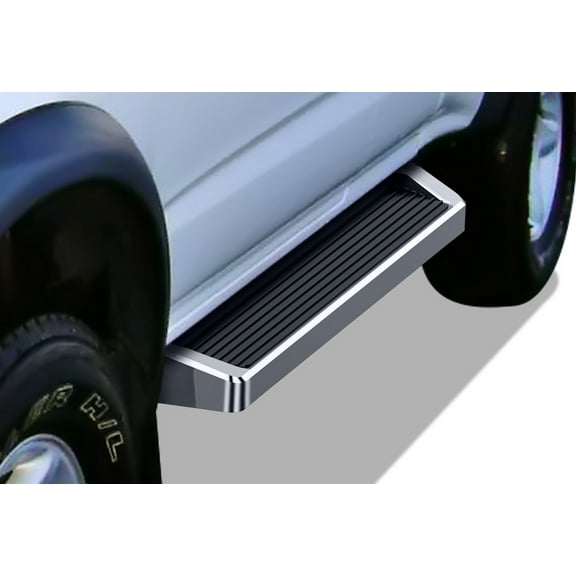 1995-2004 Toyota Tacoma Extended Cab Polish Finish 6 Inch iRunning Board Door to Door Side Bar Side Step Running Board