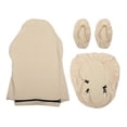 thumbnail image 2 of Fundas elásticas para sillas gamer de ordenador de oficina, funda jacquard para silla gamer, fundas de oficina Beige, 2 of 9