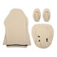 thumbnail image 2 of Fundas elásticas para sillas gamer de ordenador de oficina, funda jacquard para silla gamer, fundas de oficina Beige, 2 of 9