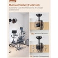 thumbnail image 3 of Ventilador de pared LEDIARY, control remoto de 10 pulgadas, 6 velocidades, ajustable, 3 of 7