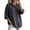 yue866-Grey, variant on KHONTS Short Sleeve Hooded Sweaters for Women Plus Size Hoodies Fall Winter Cozy Knitted Drawstring Soft Pullover Tops White XL