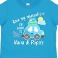 thumbnail image 4 of Inktastic Book My Reservation I'm Going to Nana and Papa's Boys or Girls Toddler T-Shirt, 4 of 5