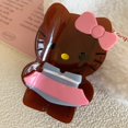 thumbnail image 1 of Hello Kitty lindo personaje de dibujos animados pequeña garra de pelo de acetato de celulosa Clip de garra de gato para niños de alta calidad para niñas, 1 of 4