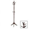 ORE International Wood Swivel Coat Rack, Cherry