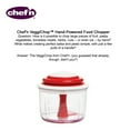 thumbnail image 5 of Chef'n VeggiChop Hand-Powered Food Chopper, Cherry, 5 of 11