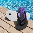 thumbnail image 3 of Psesaysky Kids Boys Girls Flip Flops Purple Flame Print Comfort Quick-Dry Beach Pool Thong Sandals(Little Kid/Big Kid) Size 12.5, 3 of 7