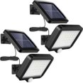 thumbnail image 1 of 2 Pack LED Solar Lights Outdoor with Motion Sensor, IP65 Waterproof, 120 Lighting Angle, Solar Wall Light for Garden, 1 of 4