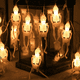 thumbnail image 1 of Guirnalda de luces de Halloween, decoración de Halloween aterradora, Halloween para fiestas, patios, decoraciones de jardín, 1 of 5