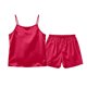 thumbnail image 4 of Estilo Verano Conjunto de Niños de Color Sólido Cuello Redondo sin Mangas Y Pantalones Cortos Dos Piezas de Ropa de Casa para Niños, 4 of 7