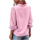 thumbnail image 5 of Tamaño Más Túnica de Manga Larga Tops para las Mujeres, V-Cuello Suelto Ajuste Camisa Casual, 5 of 9