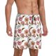 thumbnail image 2 of Fotbe Rose Flowers Pantalones Cortos de Pijama para Hombre, Ropa de Dormir, Pantalones de Pijama Cortos para Hombre-X-Large, 2 of 6
