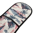 thumbnail image 2 of Dailycode Double Sided Oven Mitt with Loop Heat Resistant Kitchen Long Potholders 7" x 35" Coconut Tree with Mountain, 2 of 6