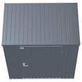 thumbnail image 3 of Arrow Select Steel Storage Shed, 10x4, Sage Green, 3 of 6