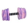 thumbnail image 4 of Mancuerna acuática, barra acuática, flotador, equipo portátil de entrenamiento de natación, mancuerna acuática de EVA para adultos, mujeres y hombres. Rosa púrpura, 4 of 8
