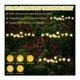 thumbnail image 5 of 4-Pack Solar Garden Lights, 10 LED Waterproof IP65 Outdoor Solar Lights for Yard, Balcony - Warm White, Energy Class C, 5 of 5