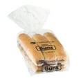 Flowers Foot Long Hot Dog Buns, 6 ct, 15 oz