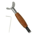 thumbnail image 3 of Cuchillo giratorio, cuchillo rotativo de Metal, herramientas de trabajo manual de cuero portátil profesional, artesanía, accesorios de herramientas de mayimx Cortador de tallado de bricolaje, 3 of 9