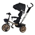 thumbnail image 3 of Triciclo Para Niños Confety Polo Trs-201 Usb Y Bluetooth Negro, 3 of 5
