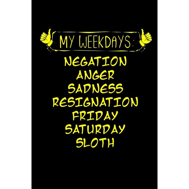 Arbeit woche 6x9 blanko notizbuch wochenende seiten Notizbuch: Montag Woche Arbeit Job Wochenende Lustig Geschenk 120