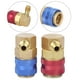 thumbnail image 5 of Accesorio de cocina acoplador de aire de conector rápido de lado bajo cobre para acoplador de estilo de 6 bolas Puerto de servicio R134a ANGGREK Otros, 5 of 8