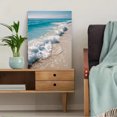 thumbnail image 5 of Ocean Wave Beach Canvas Wall Art，Coastal Decor for Living Room Bedroom Bathroom Kitchen, 5 of 8
