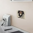thumbnail image 5 of Yayeee Toggle Light Switch Wall Plate 2-Gang 4.56"x4.48" Decorative Outlet Cover, Space Record, 5 of 7