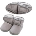 thumbnail image 3 of Winter Warm Infant Newborn Crib Sock Shoes First Walkers-gray-13 yards, 3 of 5