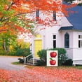 thumbnail image 6 of Fall Pretty Porch Flag, Versatile Vintage Illustration Fruits Apple House Flag 28x40 Inch, Autumn Themed Durable Garden Decoration Decoration for Balcony House Home Outdoor Patio, 6 of 6
