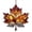 3#Blue, variant on Maple Leaf Ornaments Stained Glass Style, 3.14 inch Acrylic Window Hanging Pendants, Fall Season Wall Art Decor, Thanksgiving Hanging Accents, Christmas Tree Embellishments, Home Display Ornaments