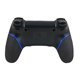 thumbnail image 3 of Gamepad inalámbrico Dual Shock Game Controller Bluetooth Recargable Gamepad Reemplazo para PS4, Negro Azul Inevent EL001950-02B, 3 of 7