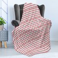 thumbnail image 4 of I Love You Soft Flannel Fleece Throw Blanket, Happy Valentine's Day in Hand Drawn Style Romance Relationship, Cozy Plush for Indoor and Outdoor Use, 50" x 70", Charcoal Grey Coral, by Ambesonne, 4 of 5