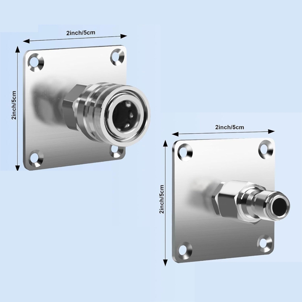Universals Wall Mounted Pressure Washer Rack High Strength Steel Designs for Car Washing and Garden Use