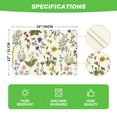 thumbnail image 5 of Smile Wildflowers Floral Spring Placemats for Summer 12x18 Inch Set of 4, 5 of 8