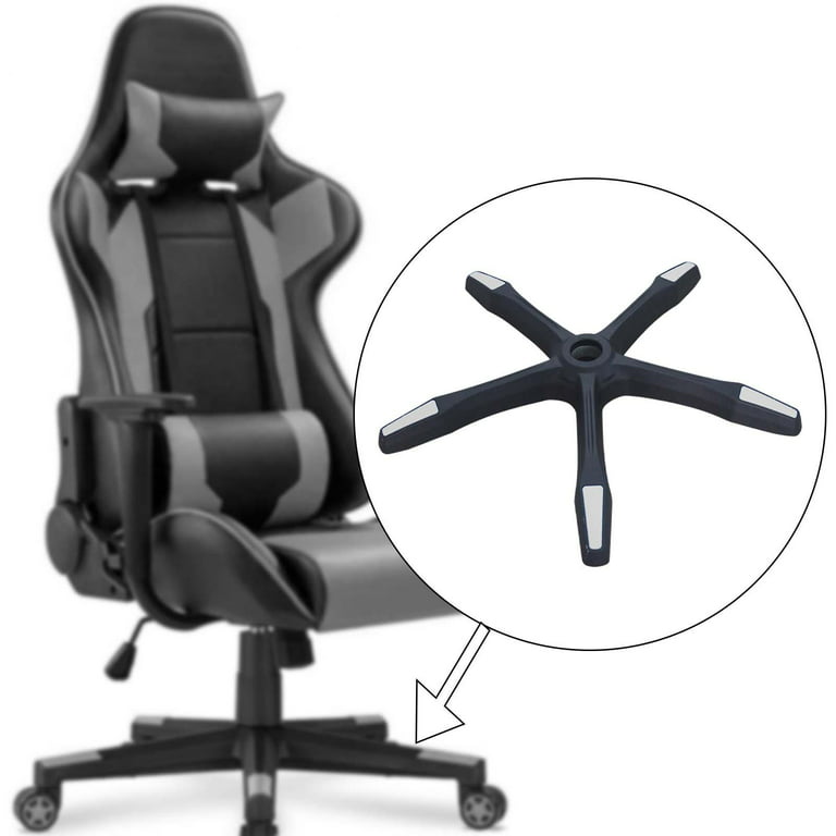 Removable Swivel Chair Base ,Reinforced Metal Leg ,Replaceable Office  Furniture Accessories ,Universal Desk Chair Base for Office Gaming Chair  Style C