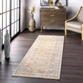 thumbnail image 5 of nuLOOM Vintage Jacquie Floral Accent Rug, 3' x 5', Gold, 5 of 8