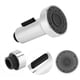 thumbnail image 4 of Cabezal de rociado retráctil desplegable para fregadero de cocina, función dual de flujo y rociado, cabezal de grifo de repuesto cromado de fácil instalación para conector G1/2, 4 of 5