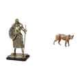 thumbnail image 1 of Figura de escritorio,Estatua de caballero,artesanía artística,coleccionable,escritorio,oficina,Estatua de animal,Estatua de animal de latón,adorno antiguo,estilo retro para el hogar,Figura, 1 of 8