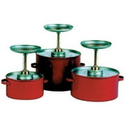 Eagle Mfg PlungerCan,8inCanDia,GalvanizedSteel,Red P704