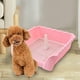 thumbnail image 5 of Greeniant Pet Cat Training Toilet Tray Detachable Toilet Dogs for Indoor Rosa Pequeño 2piezas, 5 of 6