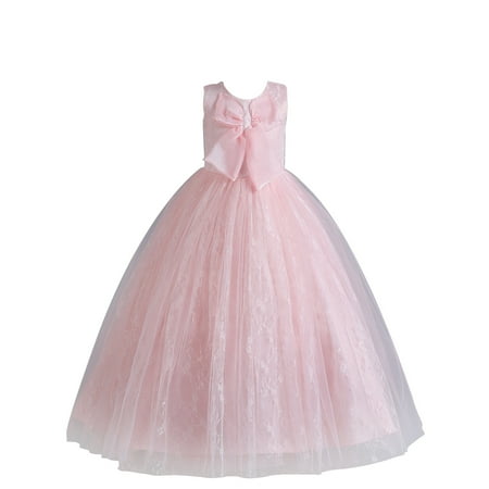 

Kids Toddler Baby Girls Dress Spring Summer Print Ruffle Sleeveless Show Lace Tulle Princess Dress Clothing