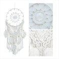 thumbnail image 5 of AtrapasueñOs de Macramé para Dormitorio, AtrapasueñOs para Adultos, DecoracióN de Pared, Colgante de Pared Bohemio con Hojas Tejidas, DecoracióN del Hogar, 5 of 5