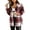 Red, variant on Flannel Shirts for Women Plaid Jackets Long Sleeve Shackets Womens Button Down Coats Warm Blouses