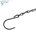 thumbnail image 6 of Uxcell 100cm Extension Link Adjustable Double S Shaped Hooks Hanging Chains Black 4 Pack, 6 of 7