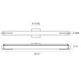 thumbnail image 2 of Sonneman Lighting SON-2432-13-ST slim 32'' LED Bath Bar, 2 of 4