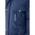 thumbnail image 3 of Boulder Creek by KingSize Men's Big & Tall Fleece-Lined Parka With Detachable Hood And 6 Pockets, 3 of 6